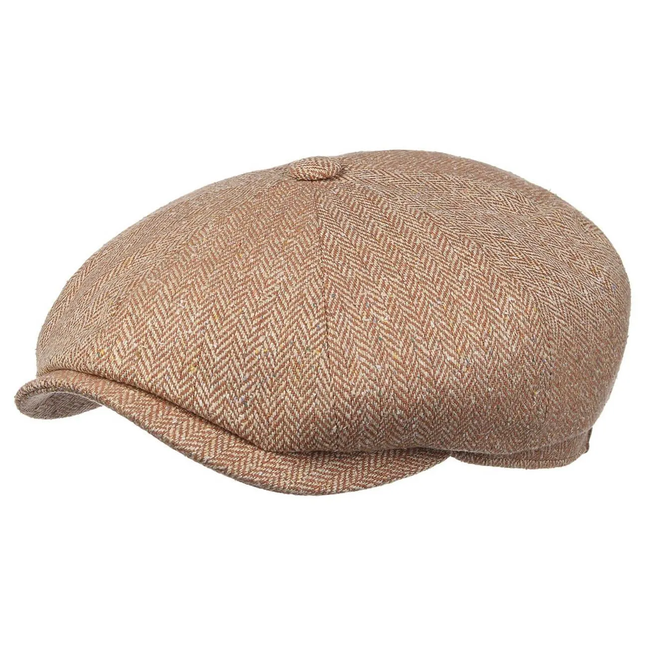 Hatteras Silk Flat Cap by Stetson