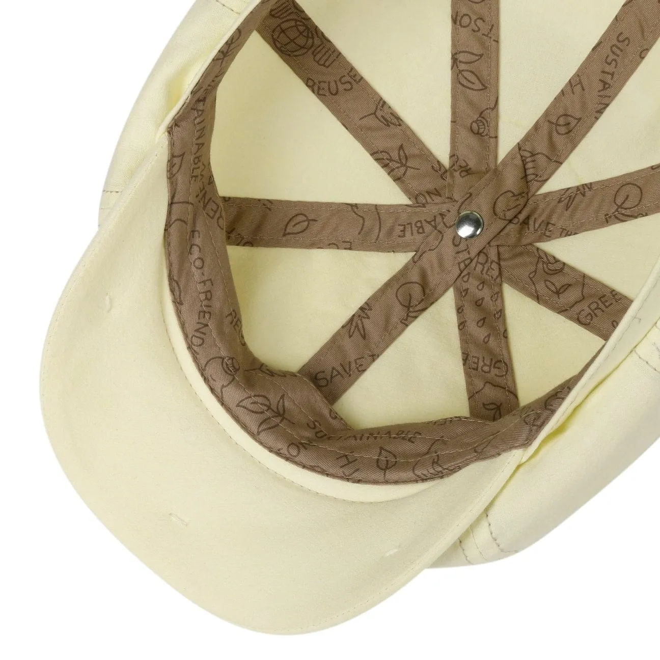 Hatteras Sustainable Cotton Flat Cap by Stetson