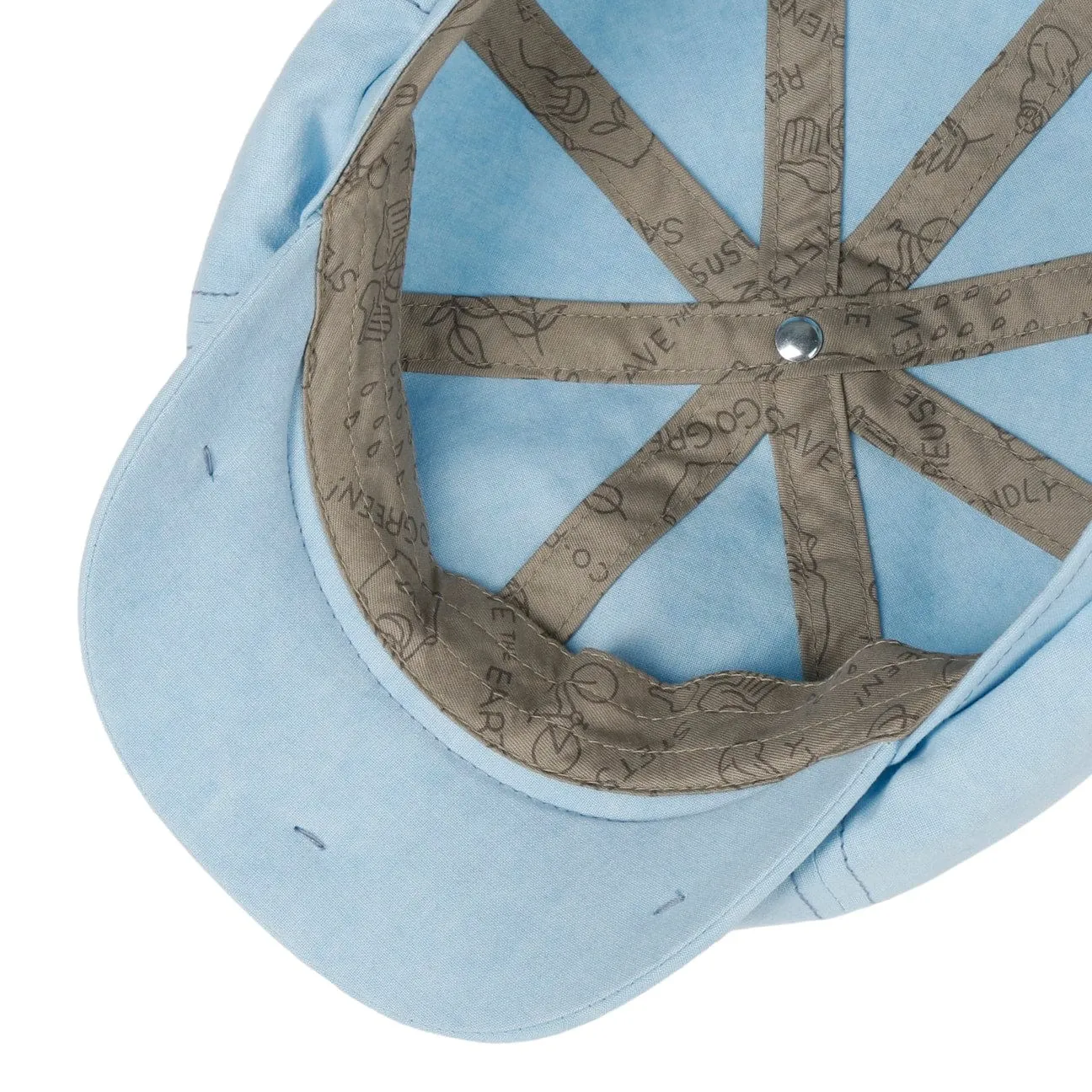 Hatteras Sustainable Cotton Flat Cap by Stetson