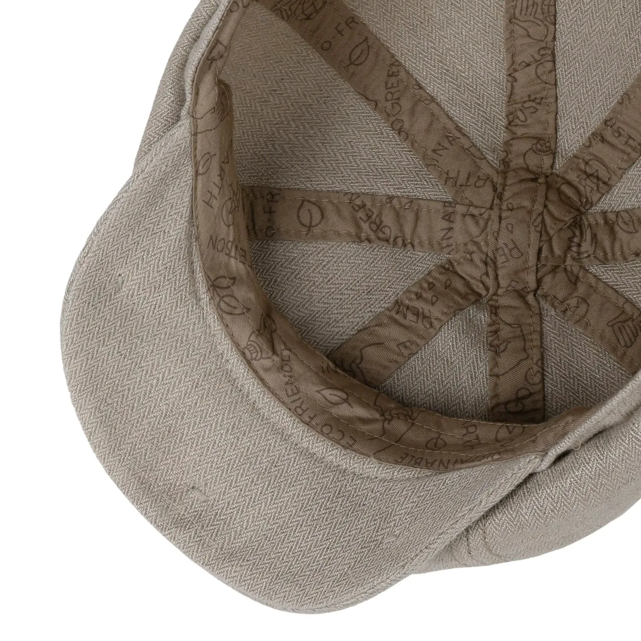 Hatteras Sustainable Light Flat Cap by Stetson