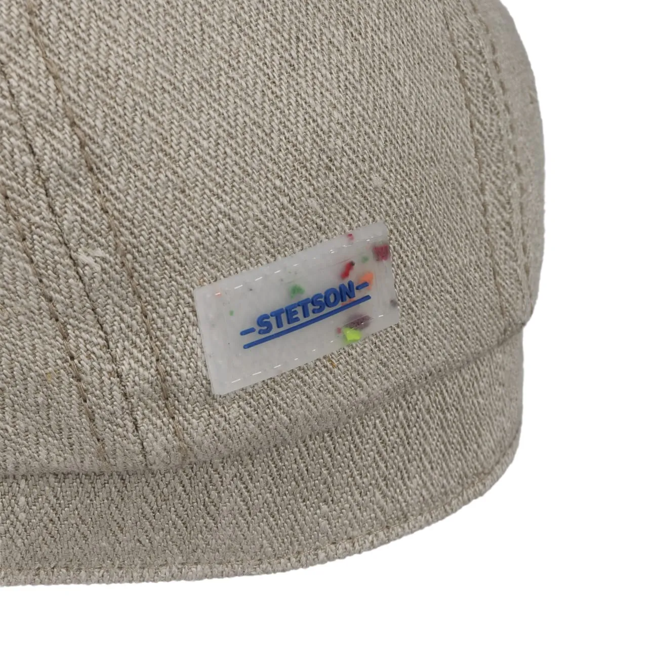 Hatteras Sustainable Light Flat Cap by Stetson