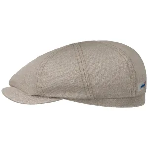 Hatteras Sustainable Light Flat Cap by Stetson