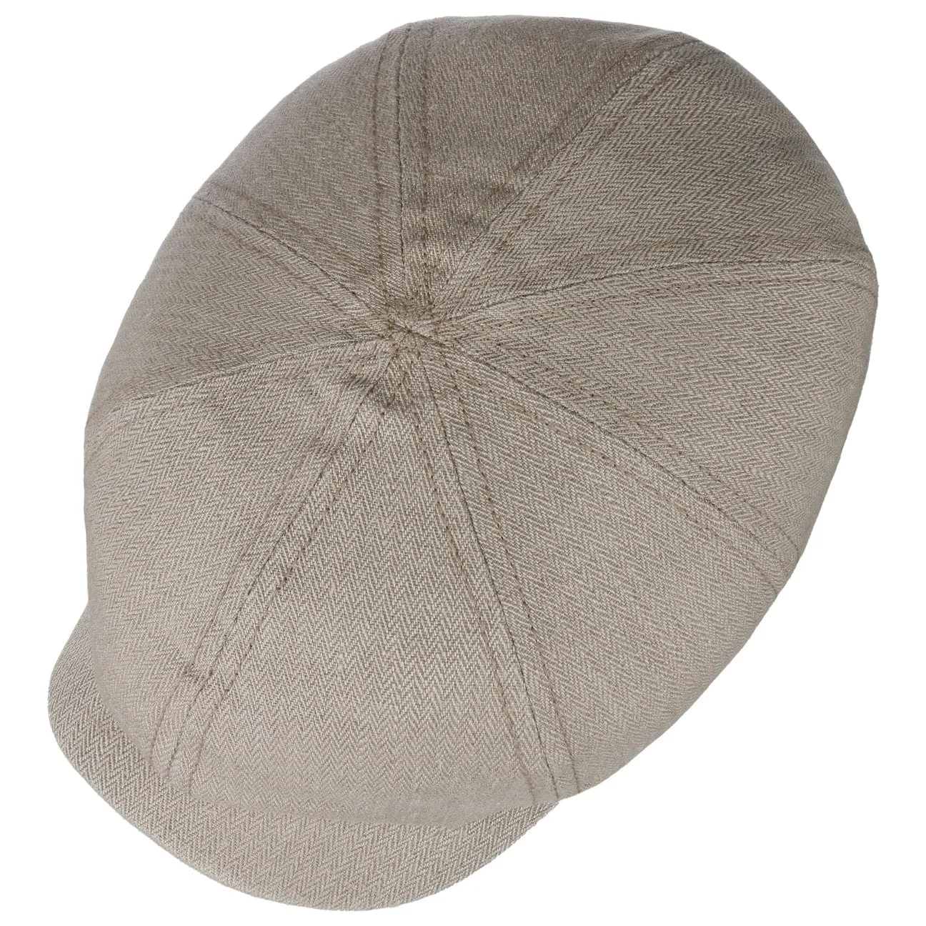 Hatteras Sustainable Light Flat Cap by Stetson