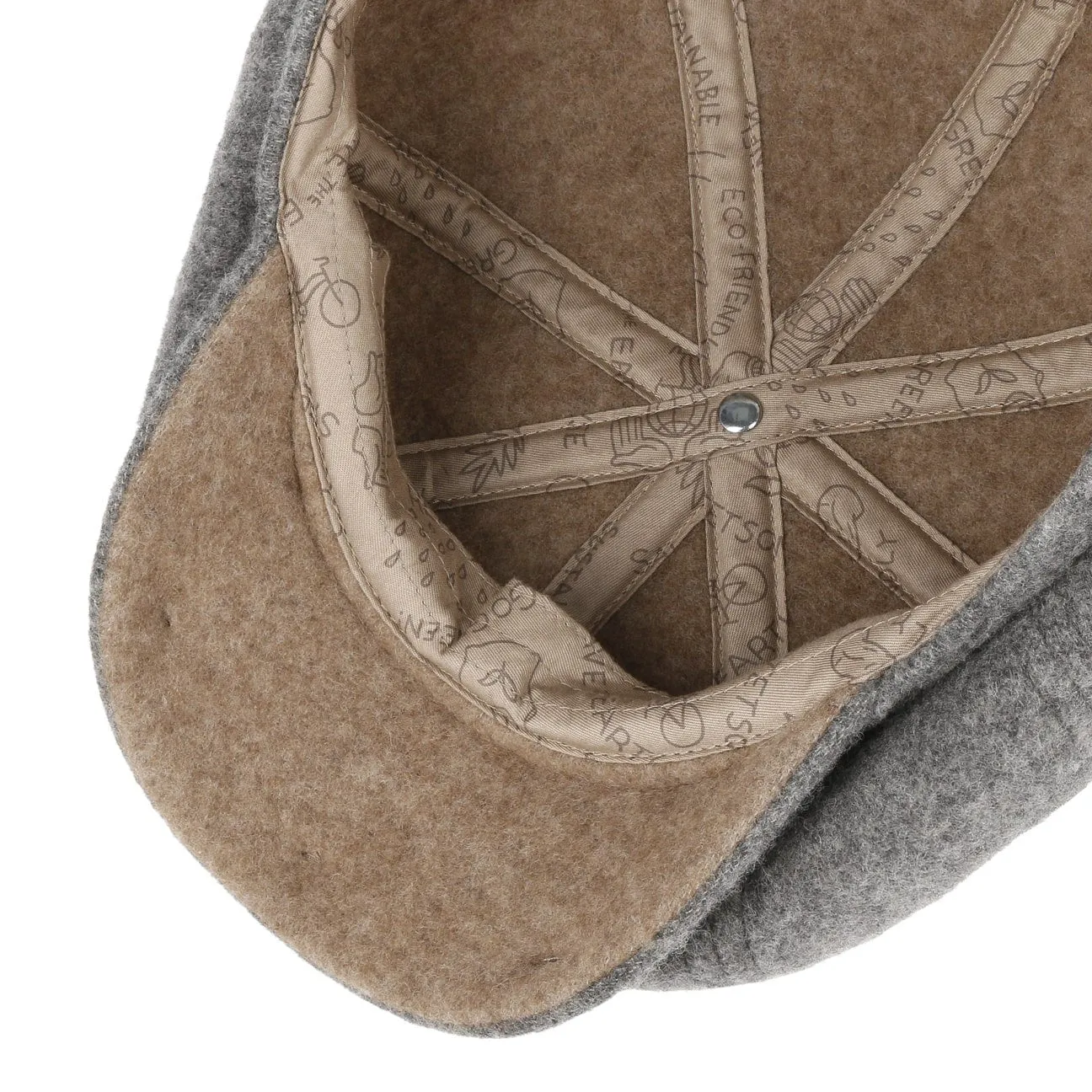 Hatteras Wool Doubleface Newsboy Cap by Stetson