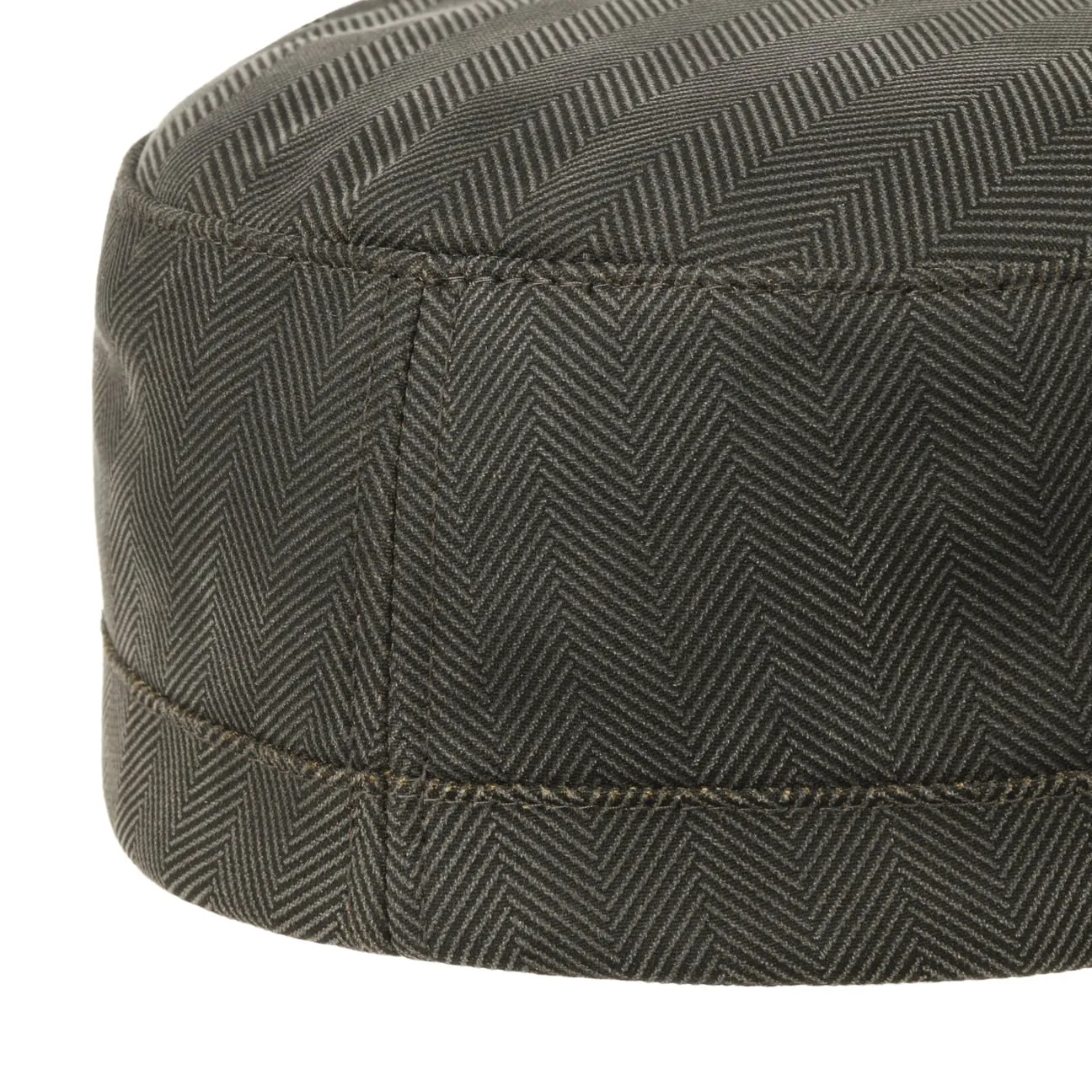 Herringbone Army Cap with Lining by Stetson