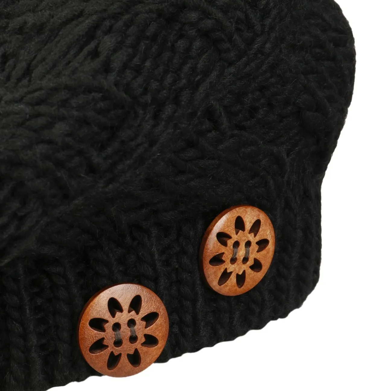 Jil Knit Beret with Buttons by Lierys