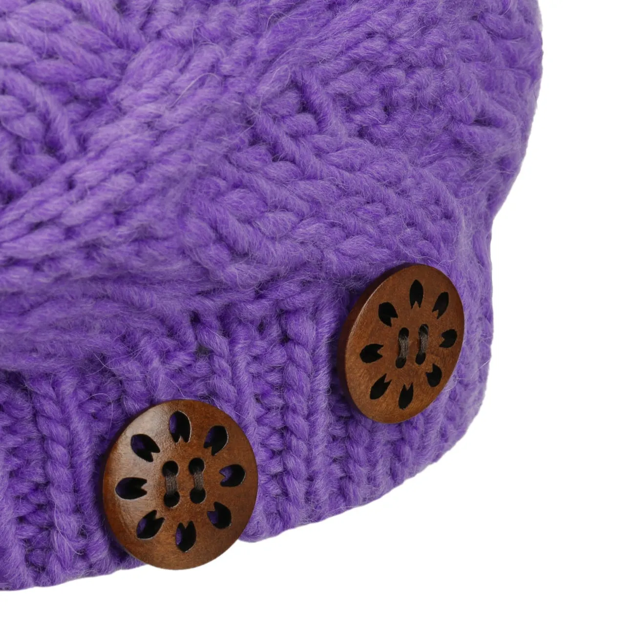 Jil Knit Beret with Buttons by Lierys
