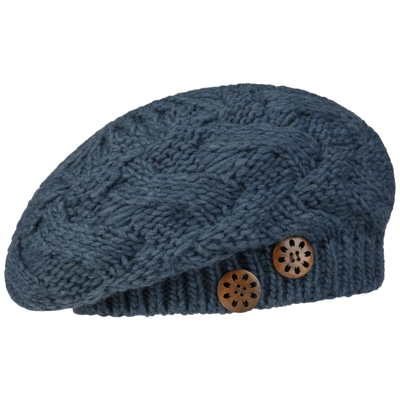 Jil Knit Beret with Buttons by Lierys