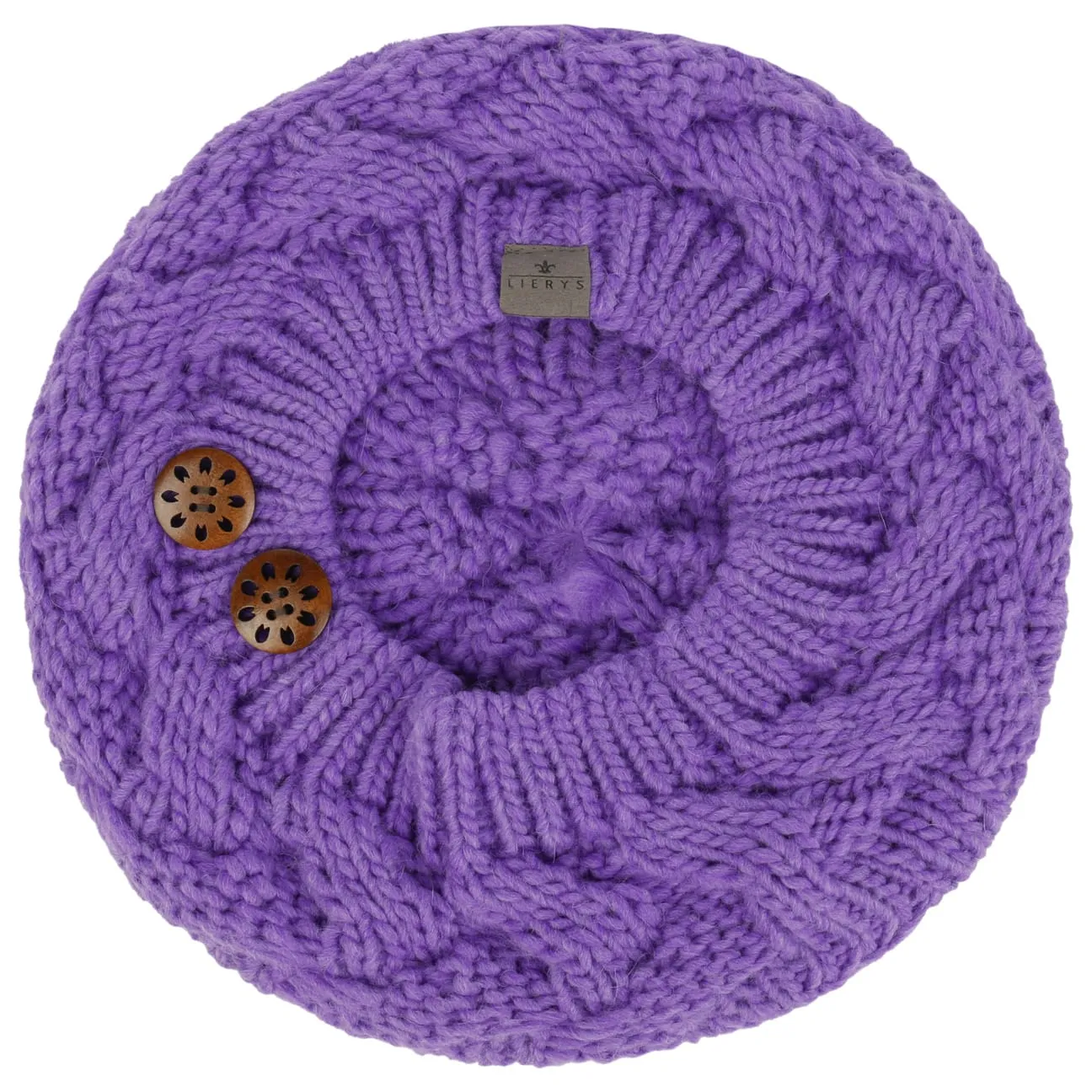 Jil Knit Beret with Buttons by Lierys