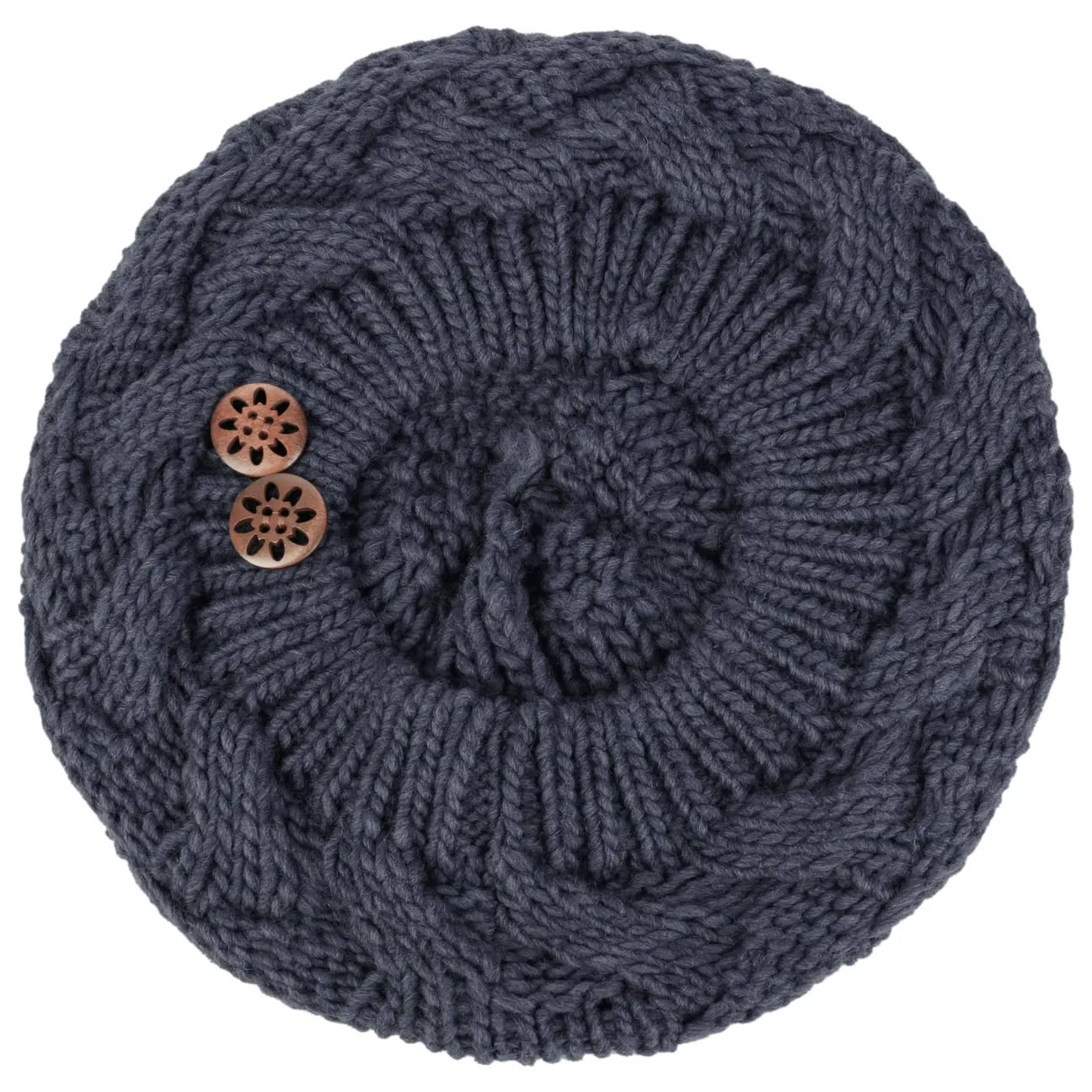 Jil Knit Beret with Buttons by Lierys