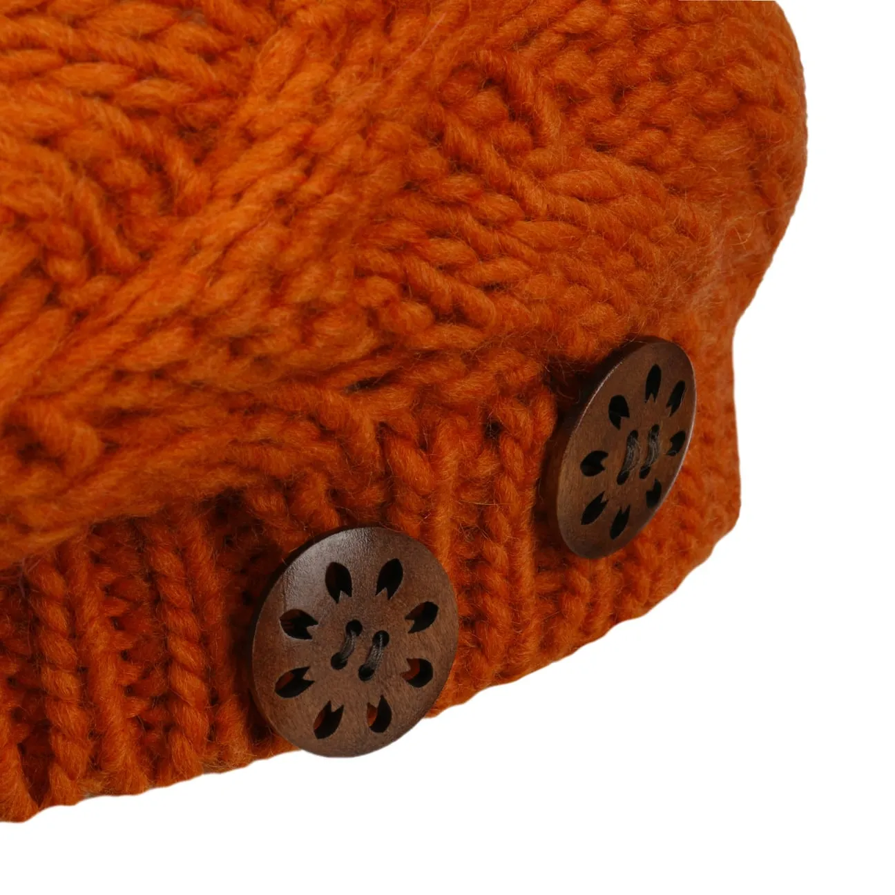 Jil Knit Beret with Buttons by Lierys