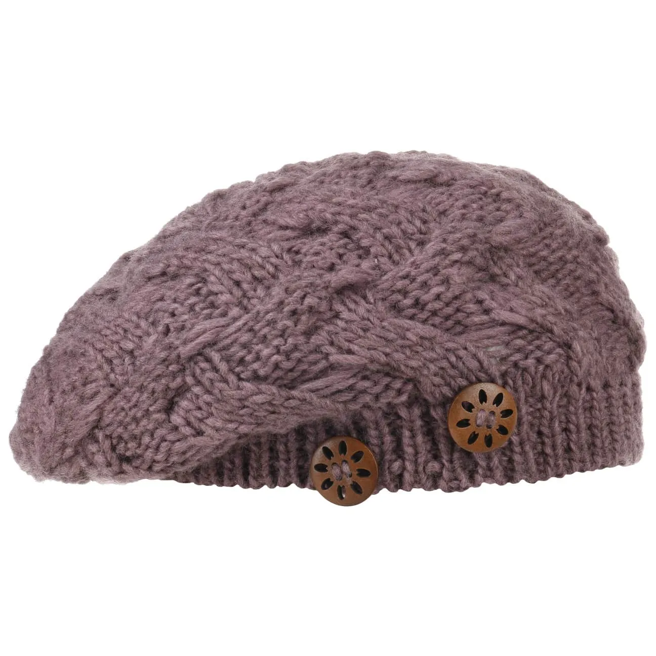 Jil Knit Beret with Buttons by Lierys