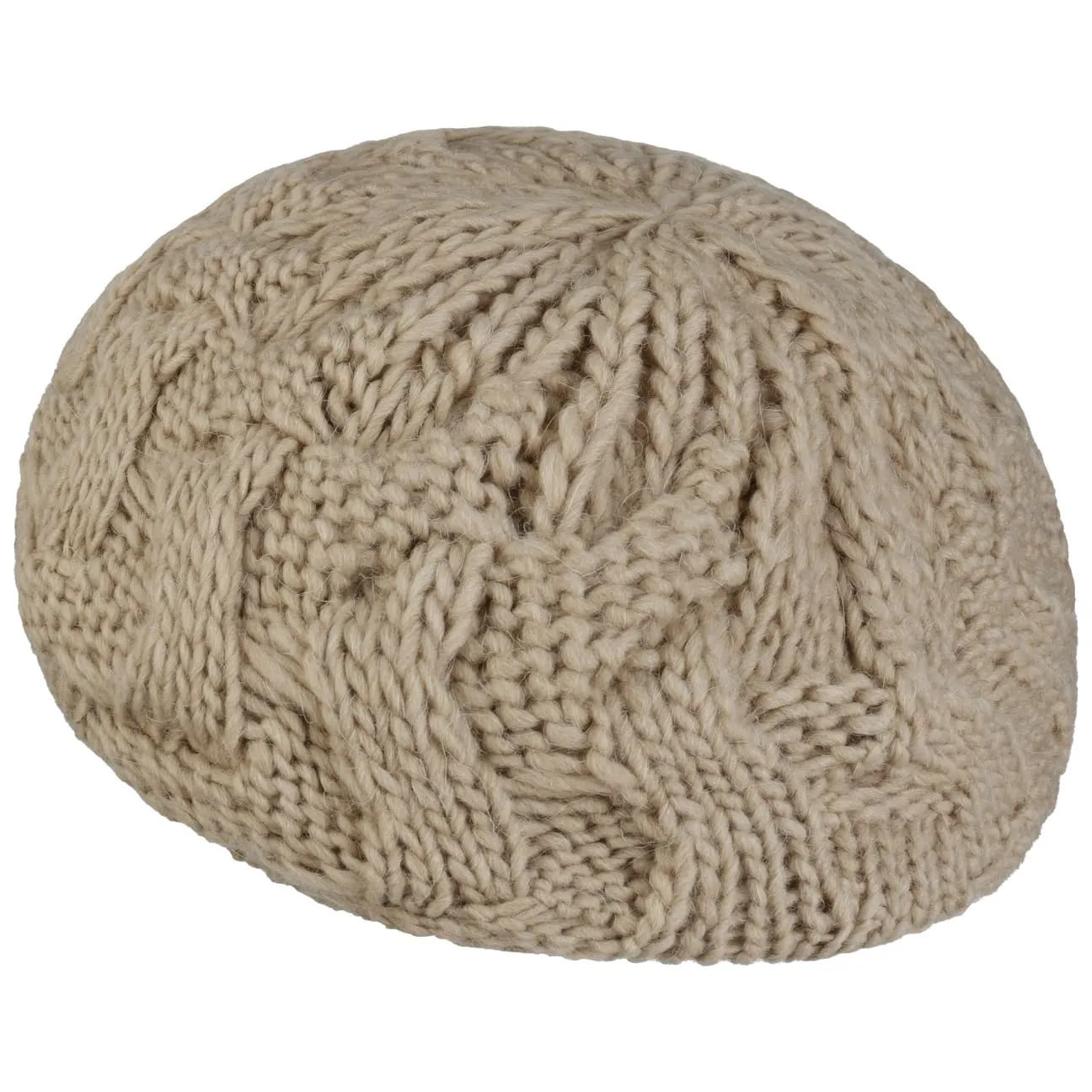 Jil Knit Beret with Buttons by Lierys