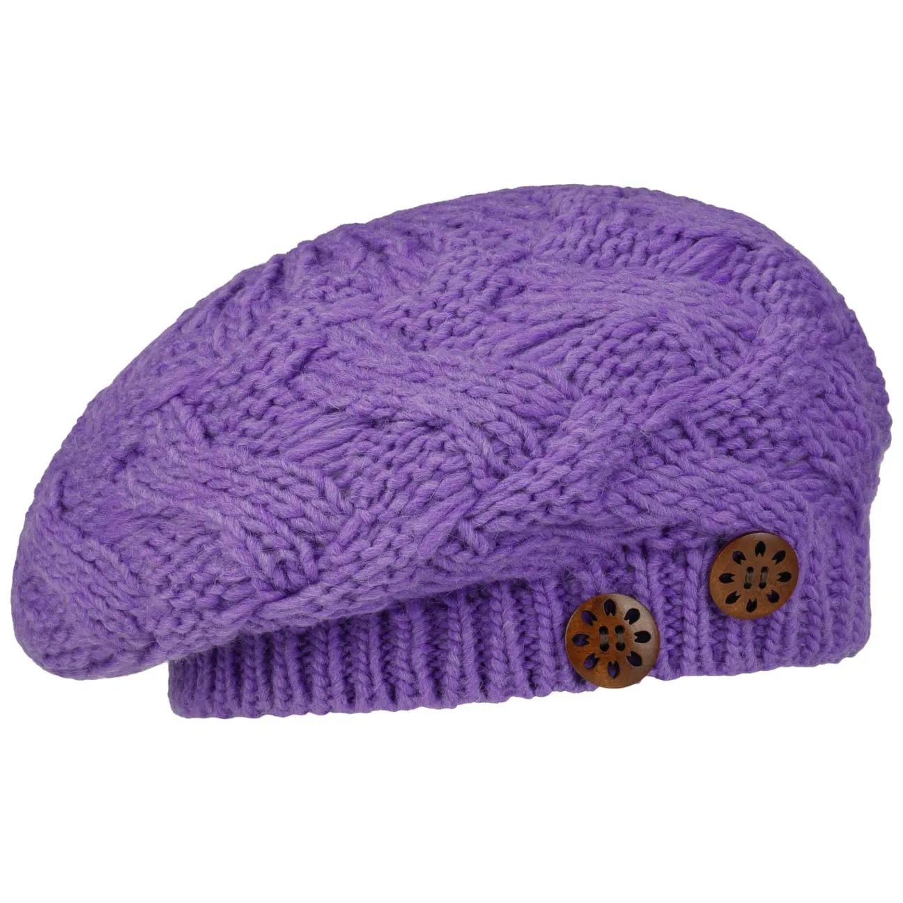 Jil Knit Beret with Buttons by Lierys