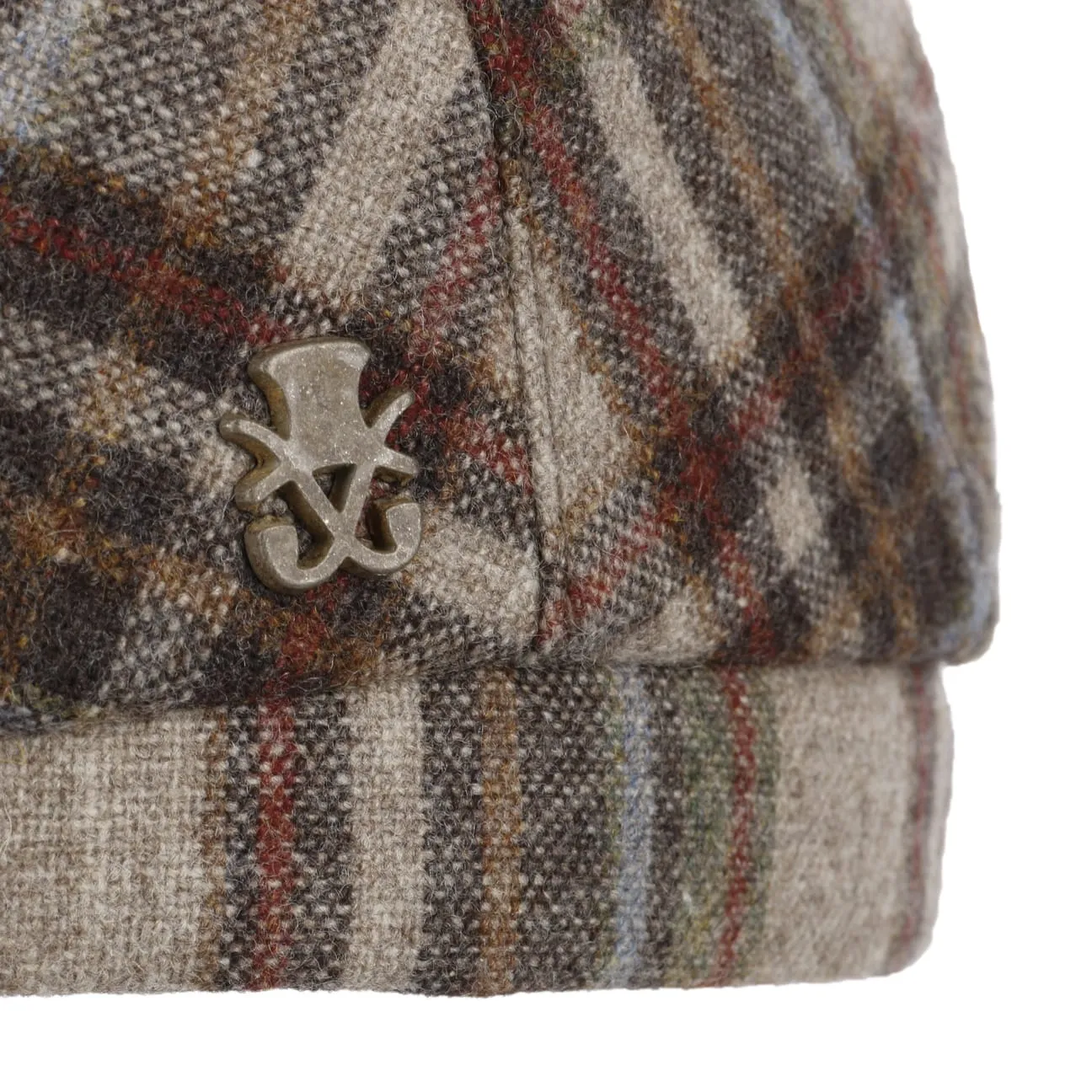 Kent Check Flat Cap Zechbauer by Mayser