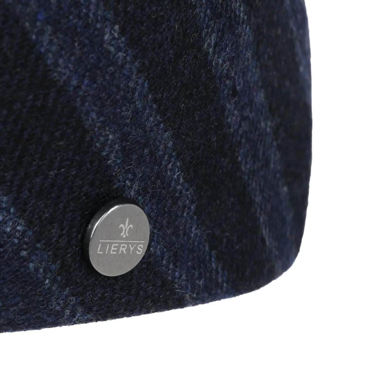 Kent Wool Stripes Flat Cap by Lierys