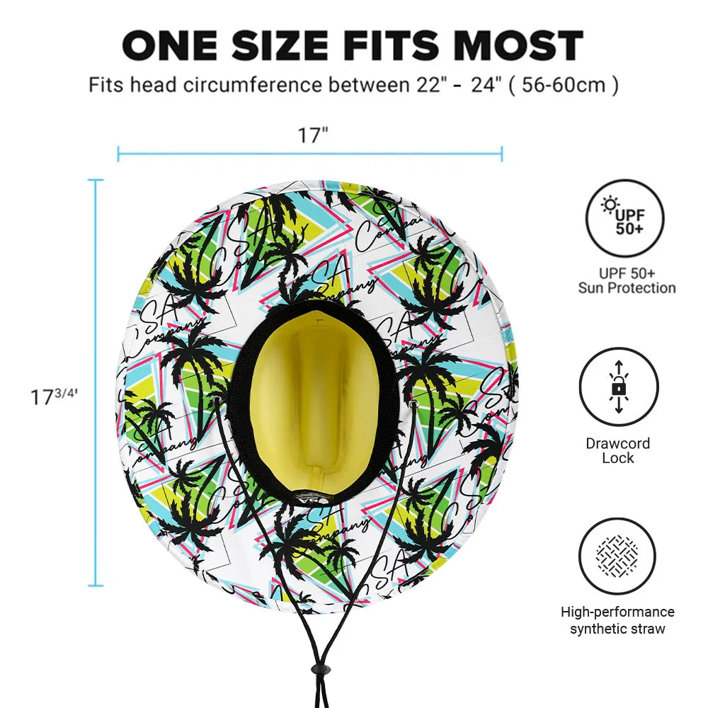 Keys Straw Hat | Cabana Boy | Yellow