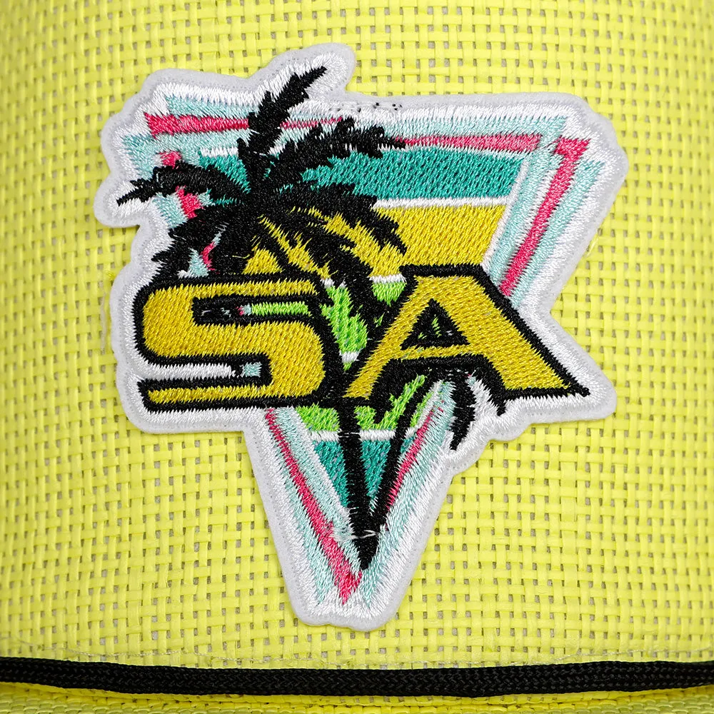Keys Straw Hat | Cabana Boy | Yellow