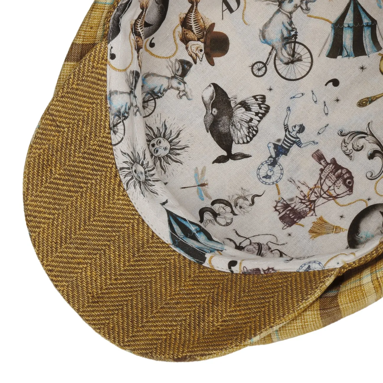 Kyoto Check Flat Cap by Alfonso D'Este