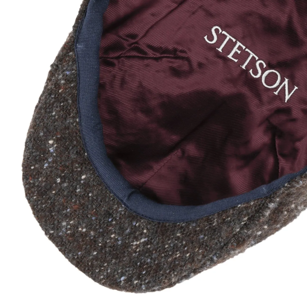 Lancott Ivy Wool Flat Cap by Stetson
