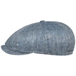 Lanfield Herringbone News Boy Cap by Stetson