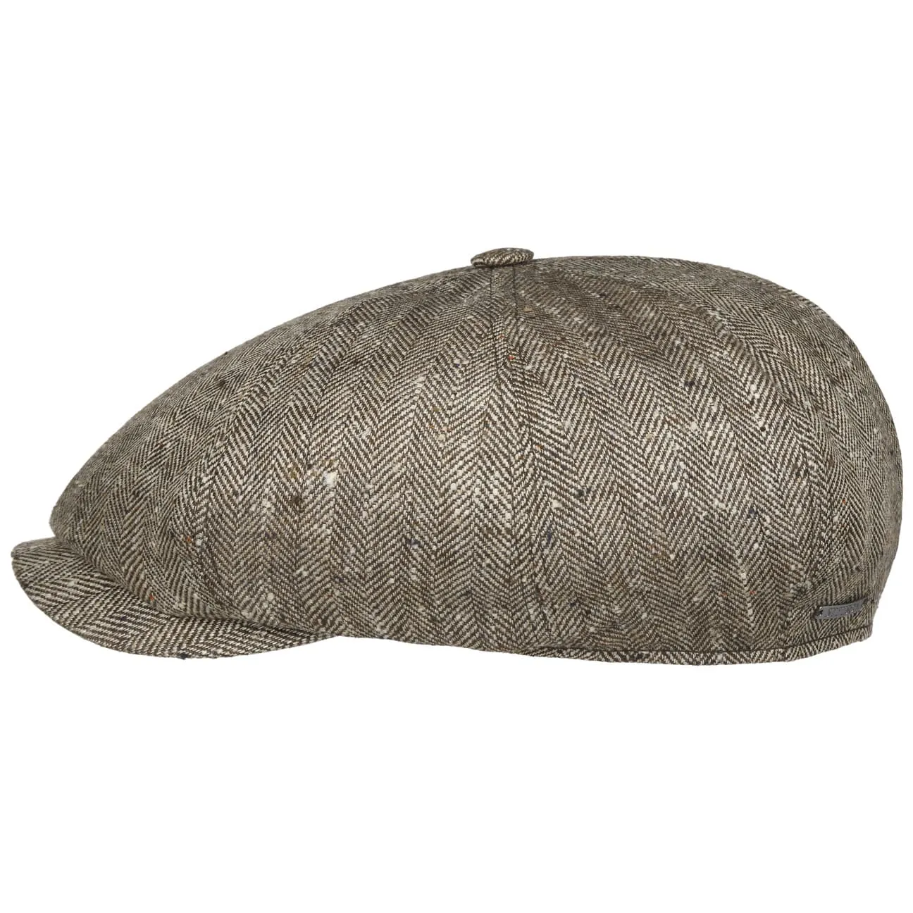 Lanfield Herringbone News Boy Cap by Stetson