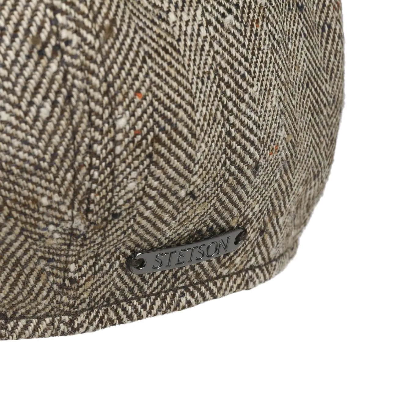Lanfield Herringbone News Boy Cap by Stetson