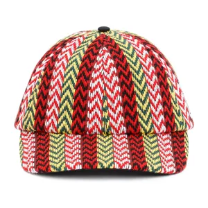 Lanvin Logo Patch Zig-Zag Baseball Cap