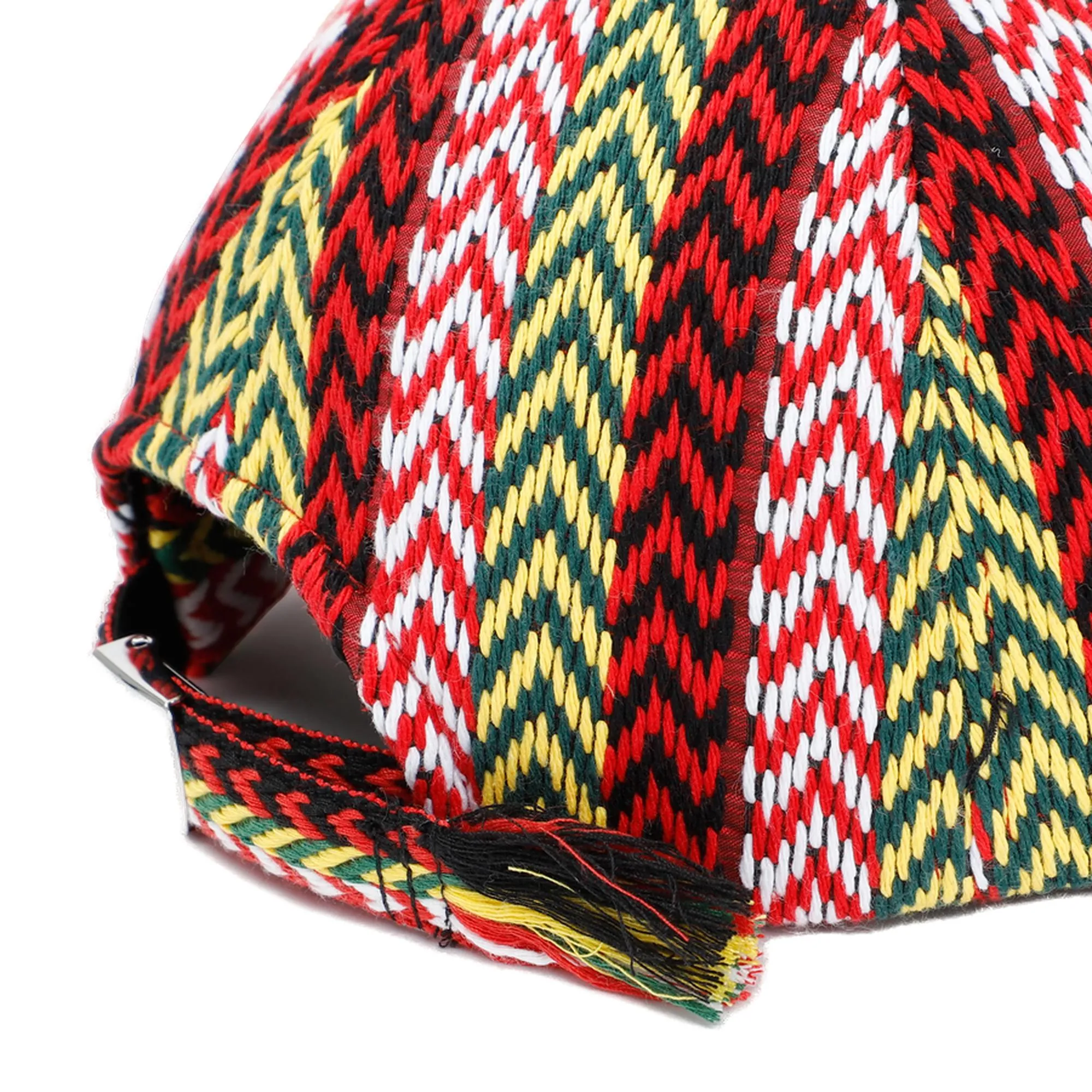 Lanvin Logo Patch Zig-Zag Baseball Cap