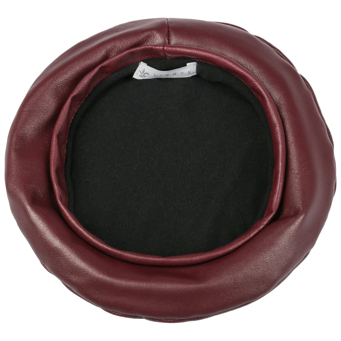 Leather Women's Beret by Lierys