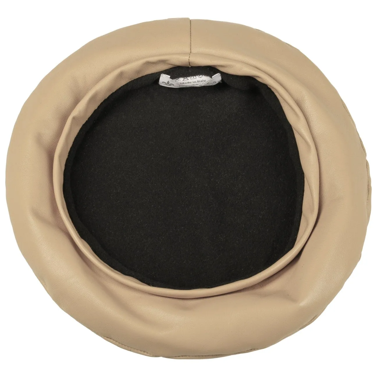 Leather Women's Beret by Lierys