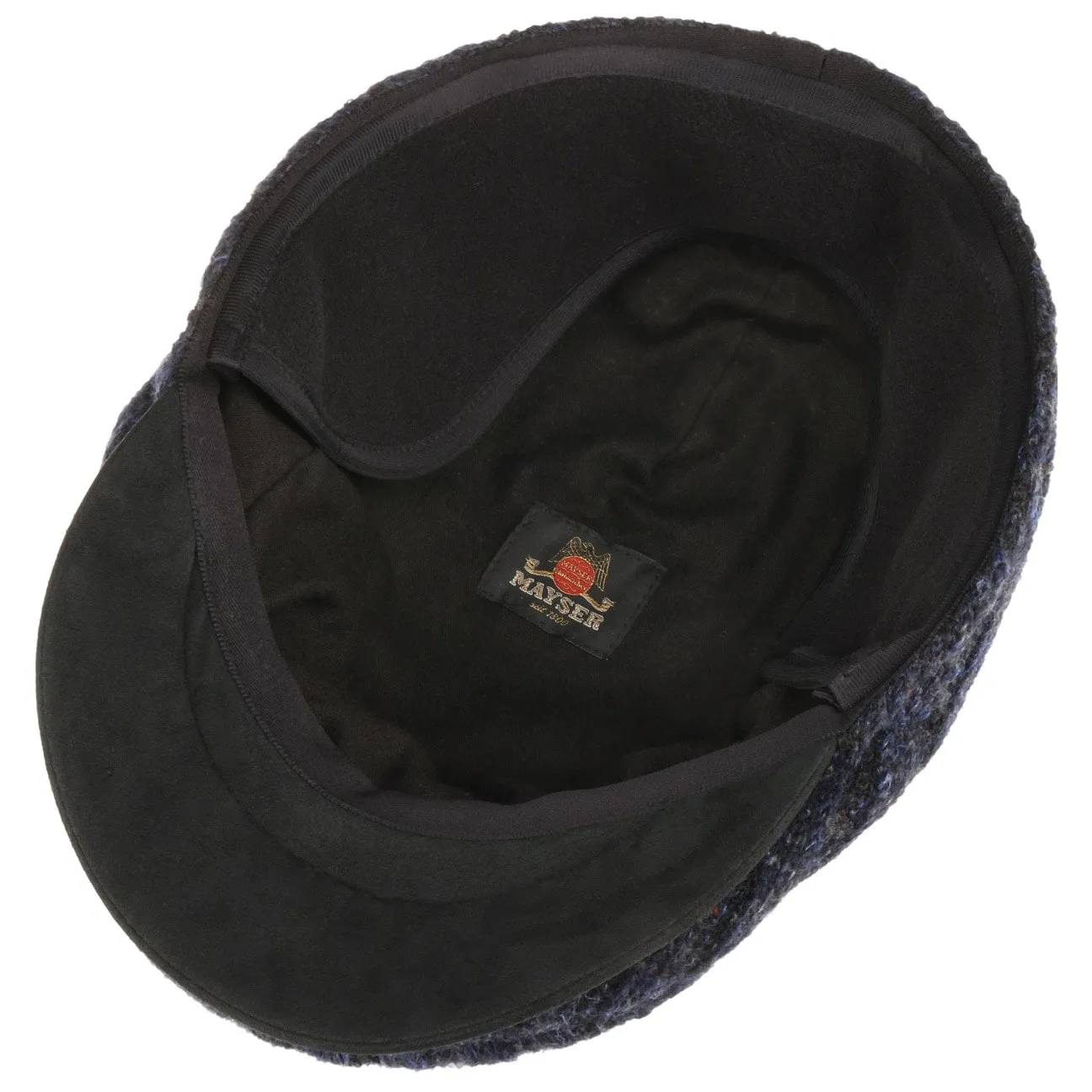 Matteo Earflaps Flat Cap by Mayser