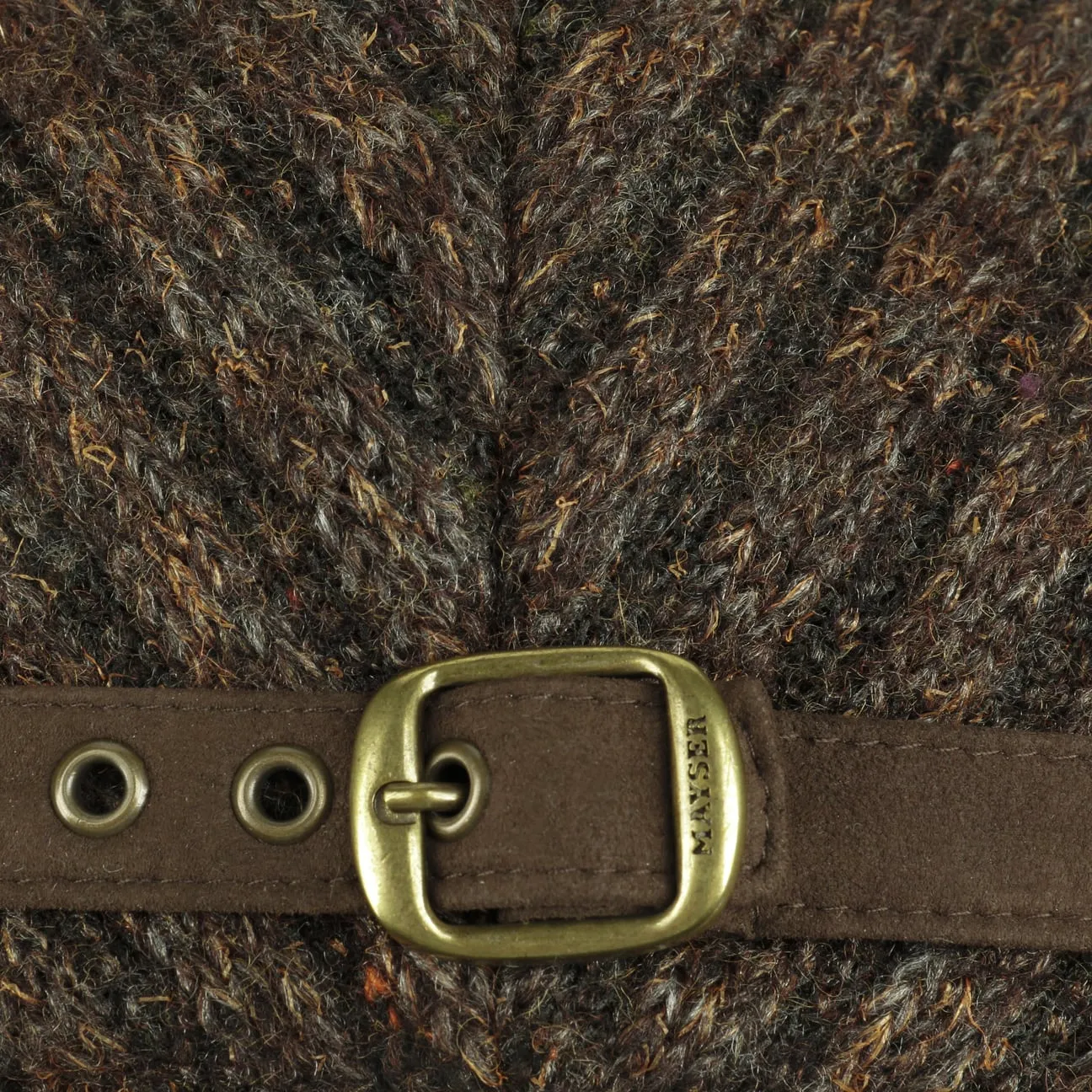 Matteo Earflaps Flat Cap by Mayser