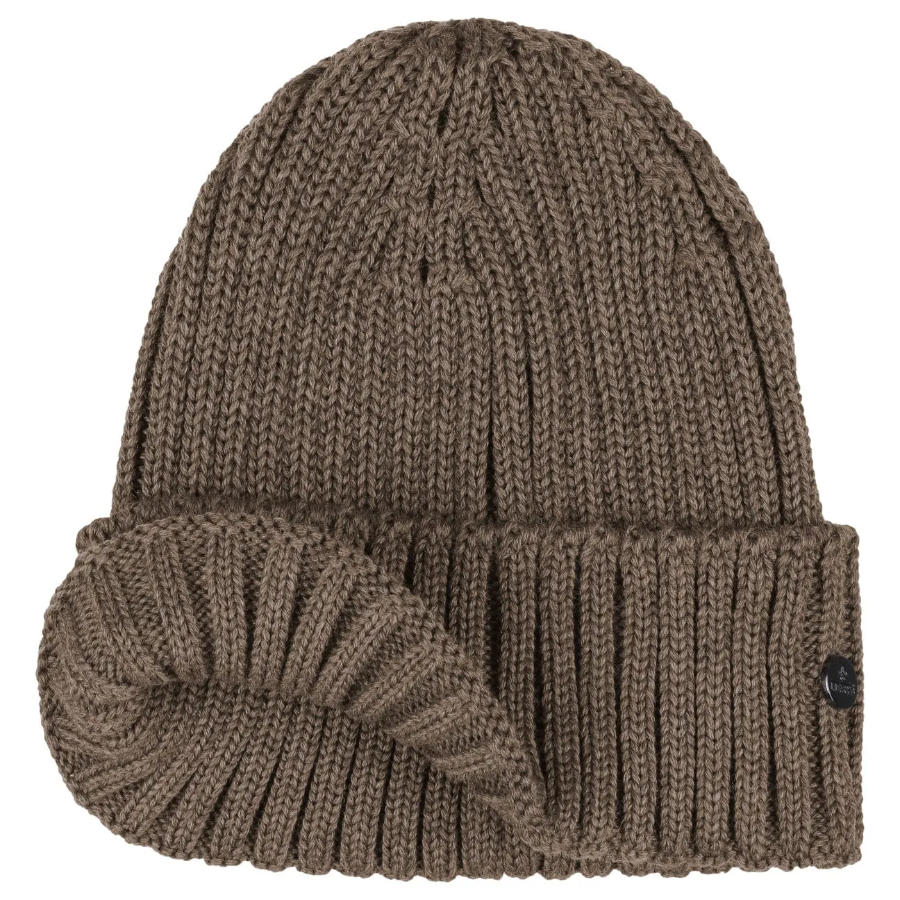 Merino Rib Knit Hat by Lierys