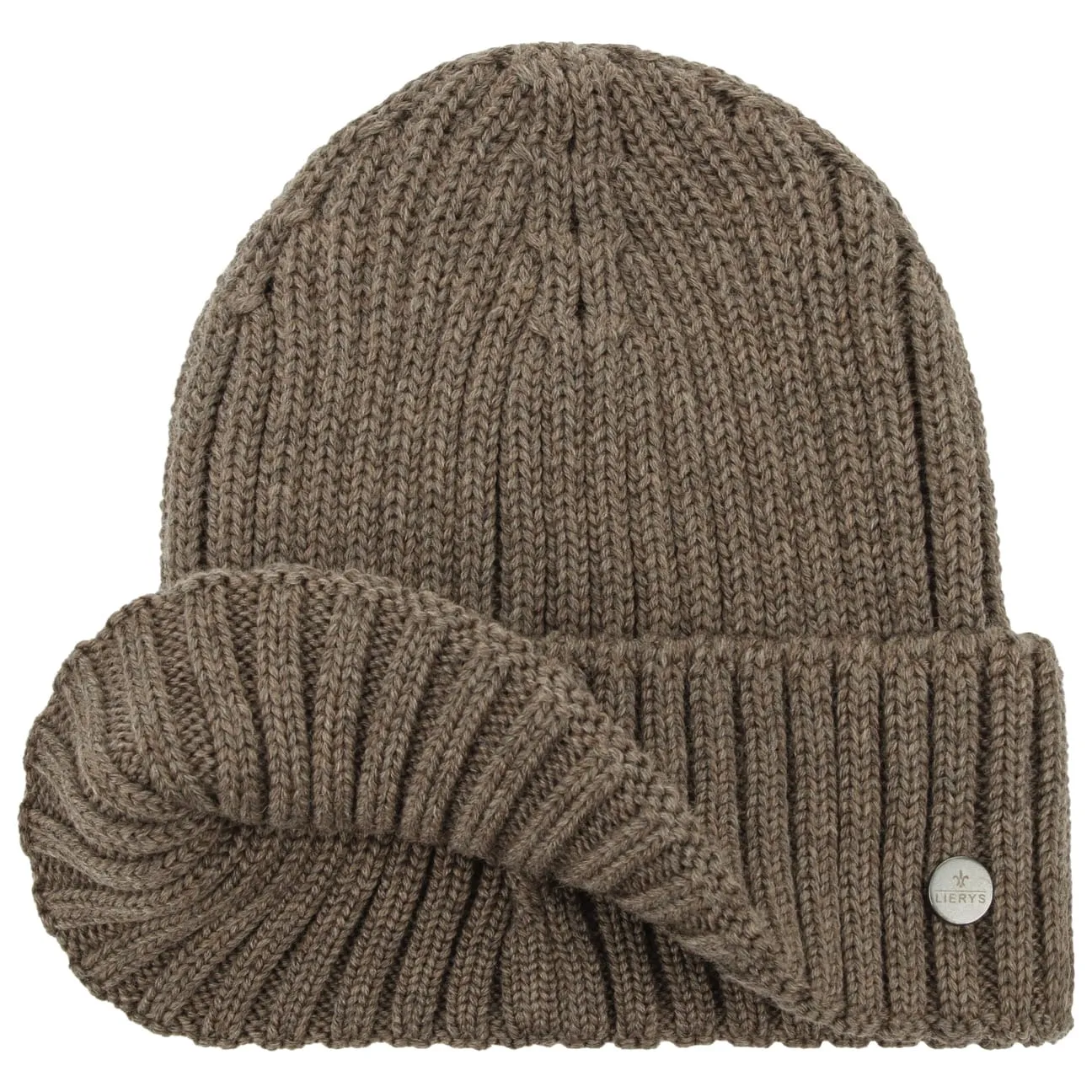 Merino Rib Knit Hat by Lierys