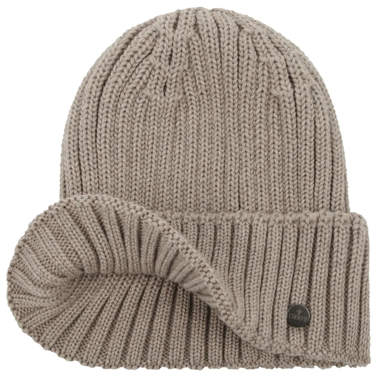 Merino Rib Knit Hat by Lierys