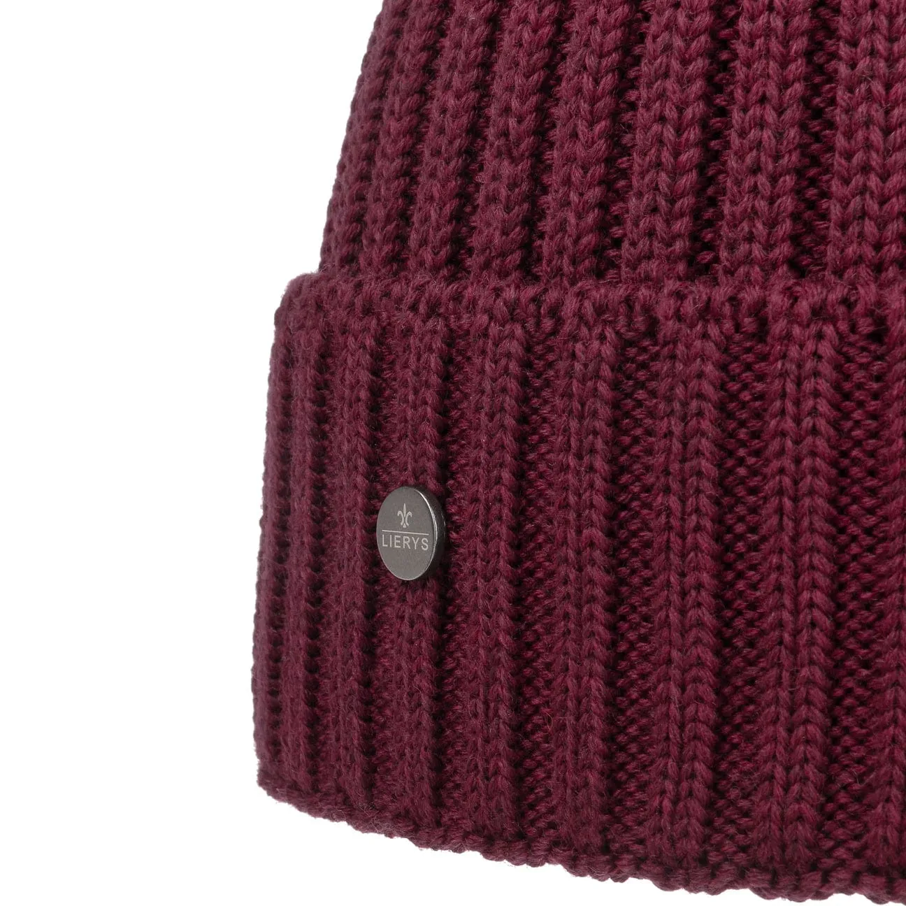 Merino Rib Knit Hat by Lierys
