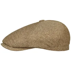 Milner Silk Flat Cap by Stetson