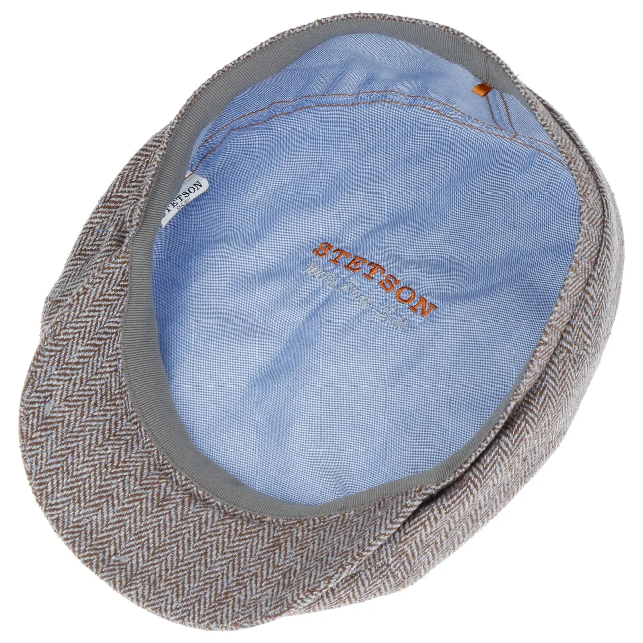 Milner Silk Flat Cap by Stetson