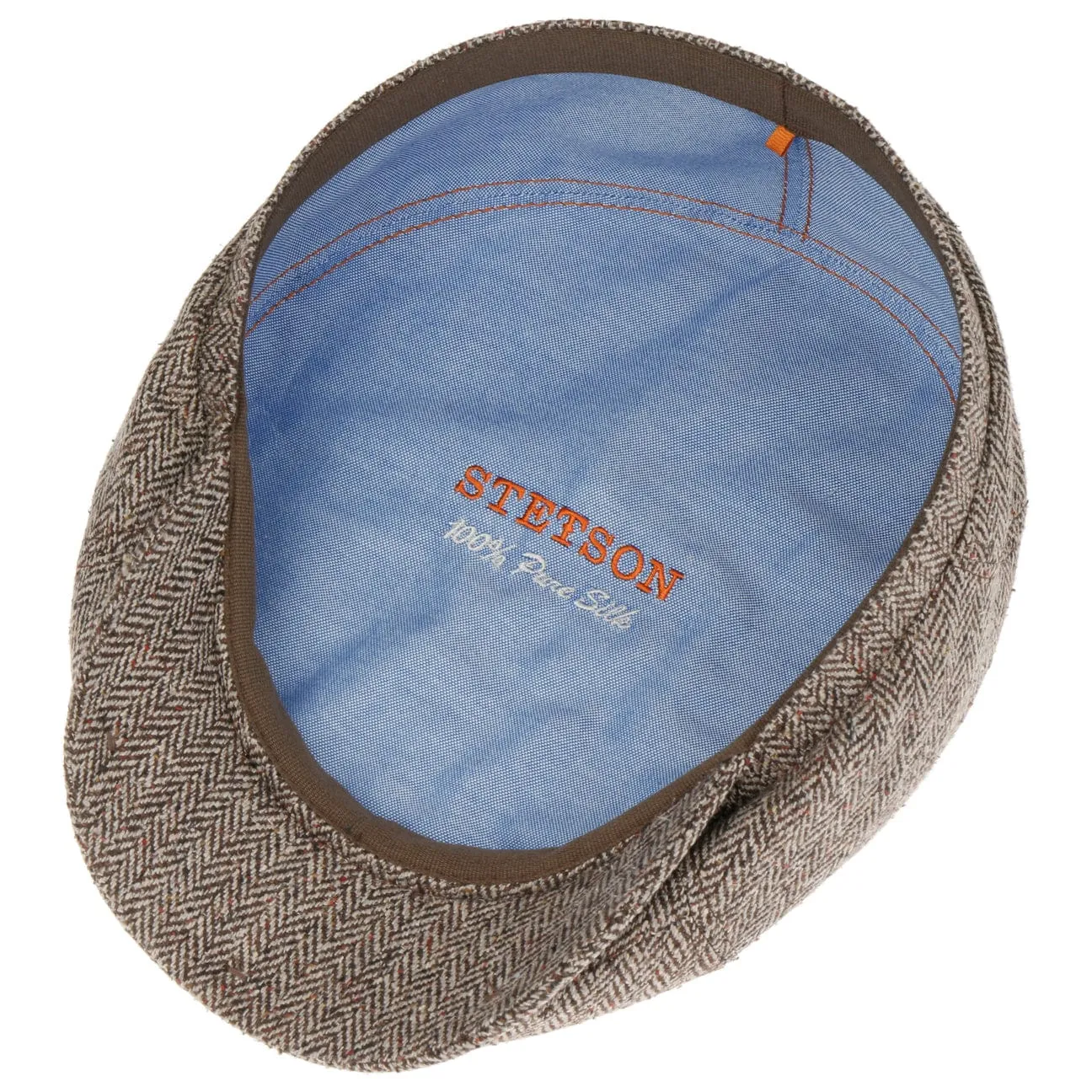 Milner Silk Flat Cap by Stetson