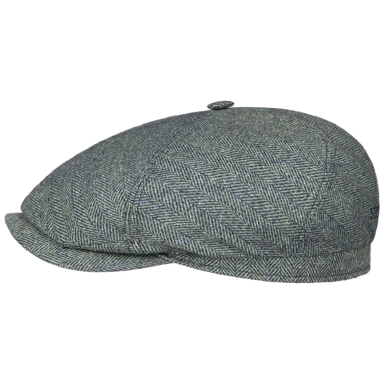 Milner Silk Flat Cap by Stetson