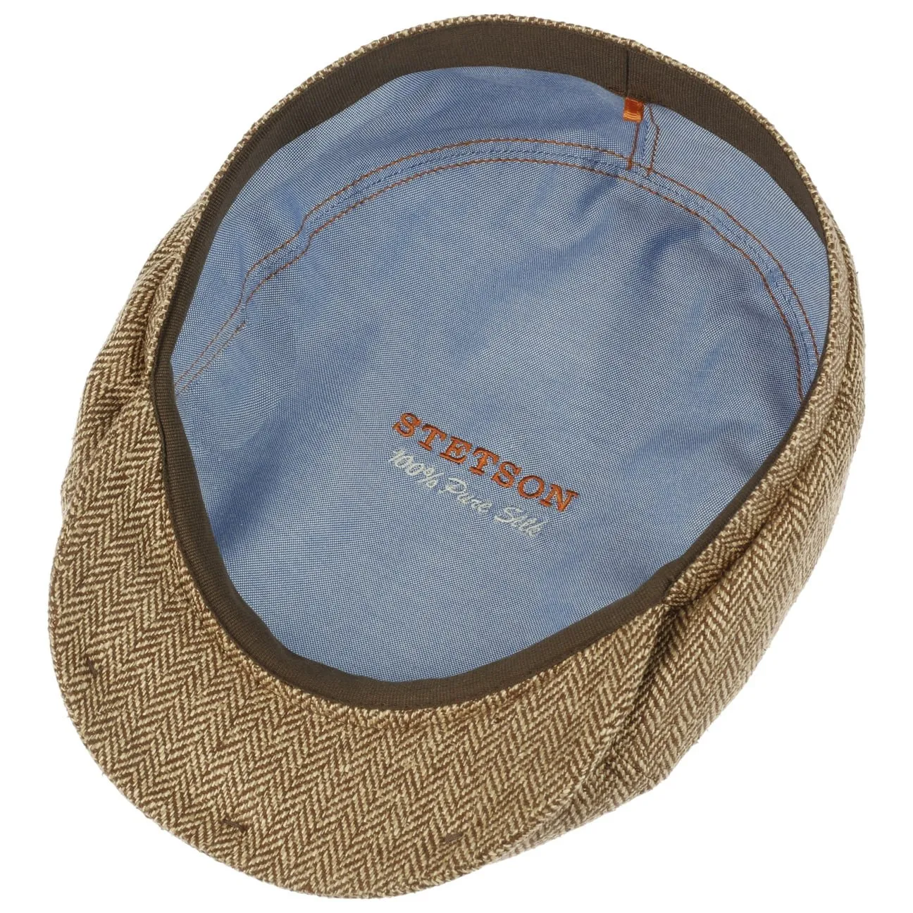 Milner Silk Flat Cap by Stetson