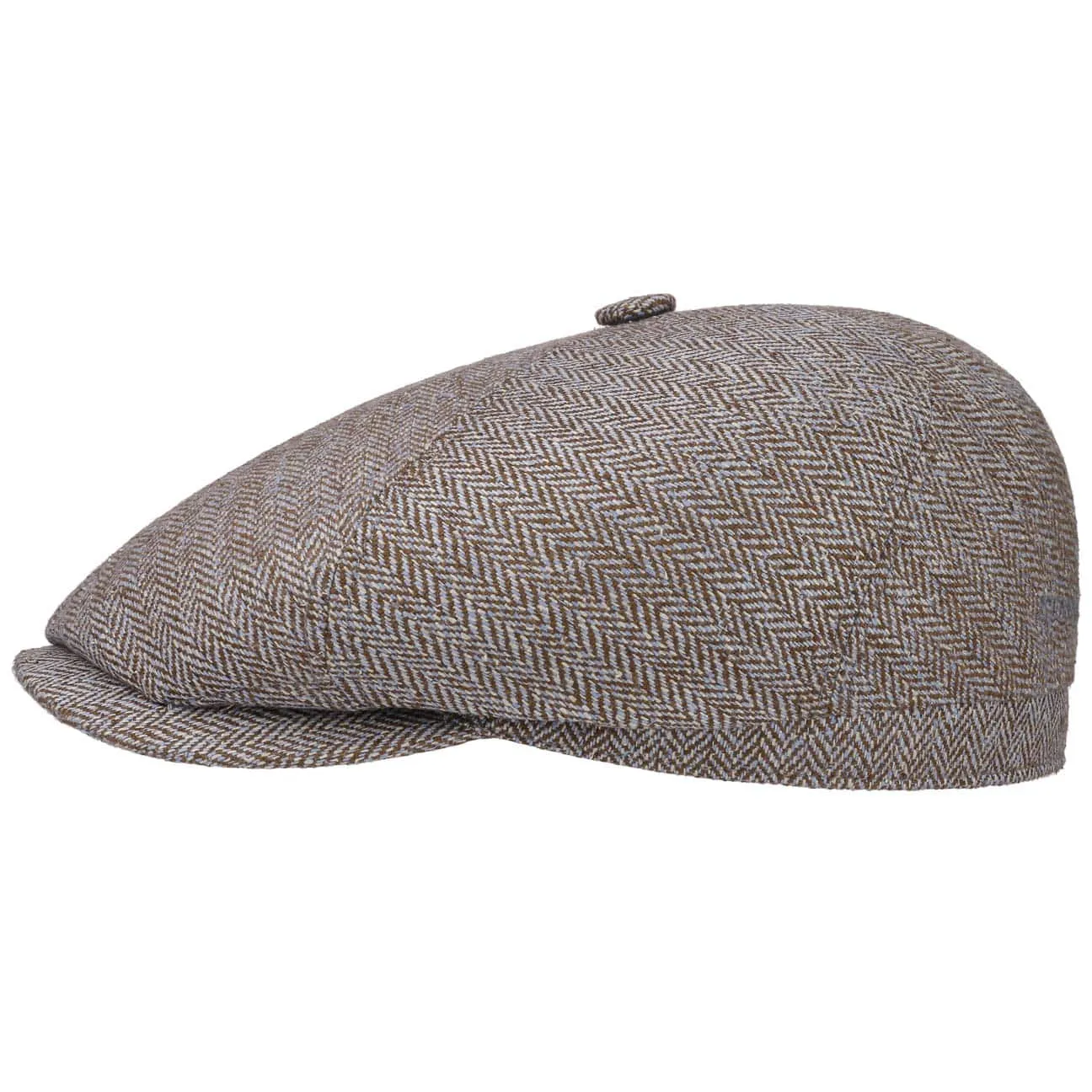 Milner Silk Flat Cap by Stetson