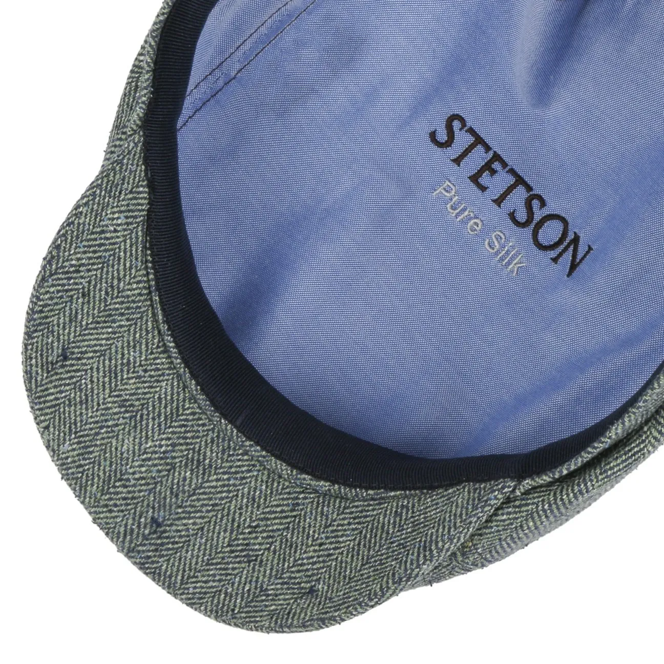 Milner Silk Flat Cap by Stetson