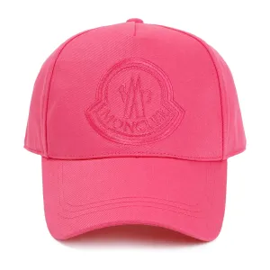 Moncler Logo Embroidered Baseball Hat