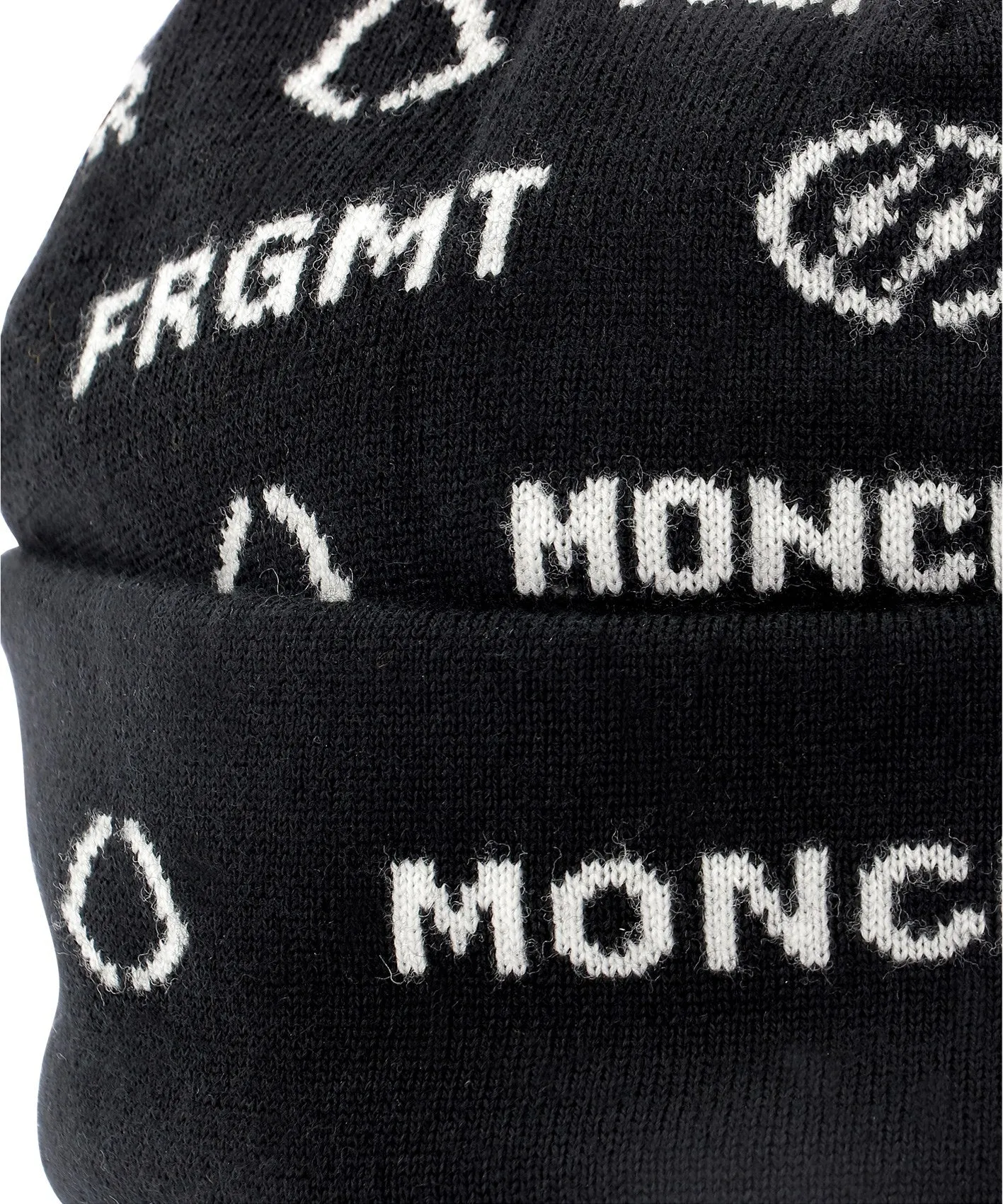 Moncler X Fragment Hiroshi Fujiwara Logo Beanie