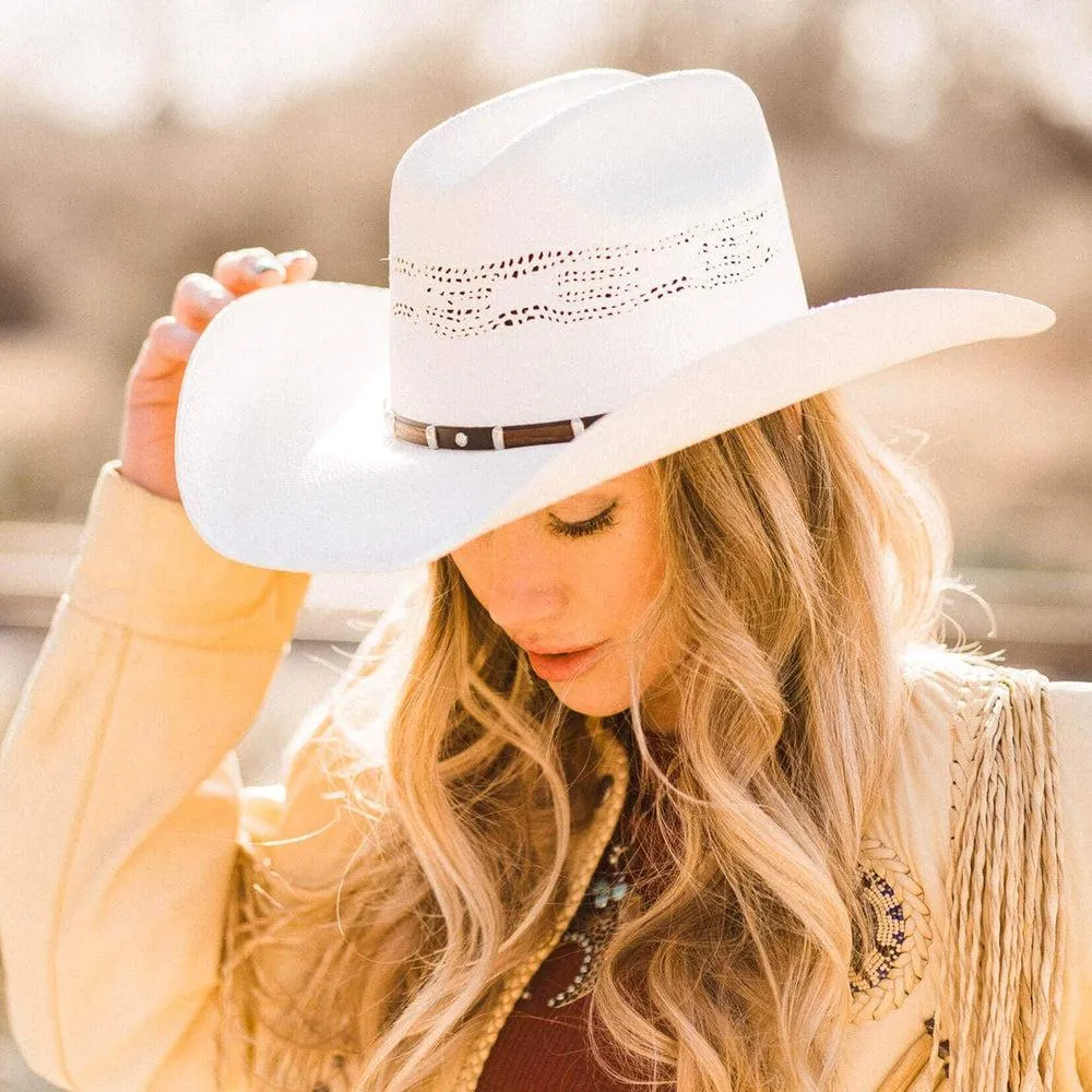 Montana | Womens Straw Cowgirl Hat with Western Hat Band