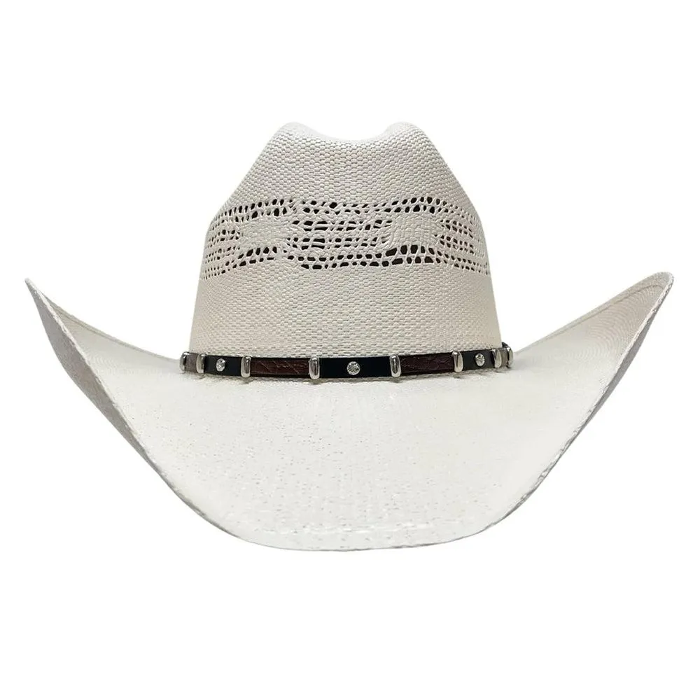 Montana | Womens Straw Cowgirl Hat with Western Hat Band