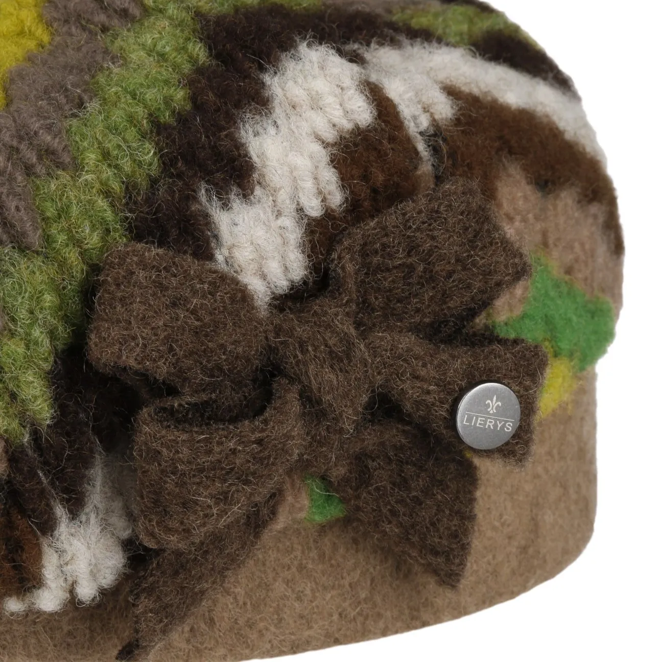 Multicolour Wool Women's Beret by Lierys