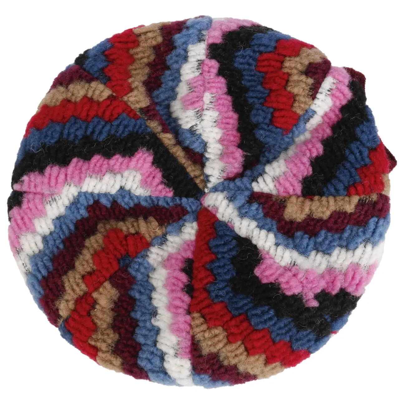 Multicolour Wool Women's Beret by Lierys
